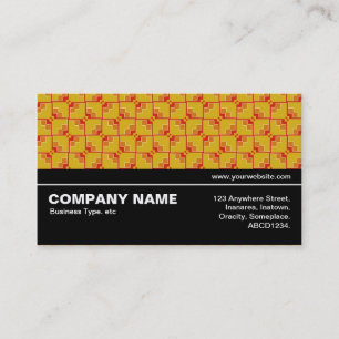 Halfway V3 020 - Geometric Pattern 06 Business Card