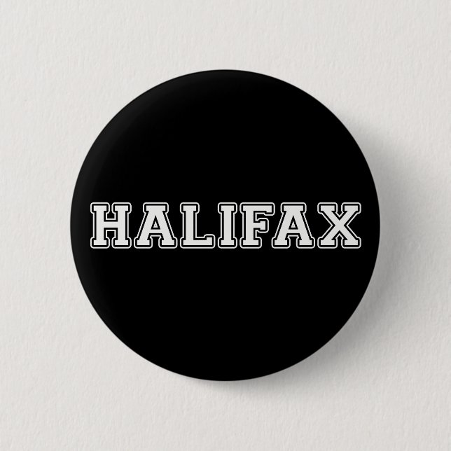 Halifax 2 Inch Round Button (Front)