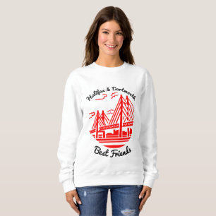 Halifax and Dartmouth Nova Scotia Best Friends Sweatshirt
