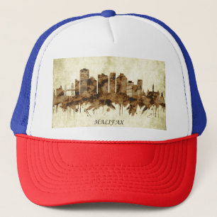 Halifax Canada Cityscape Trucker Hat