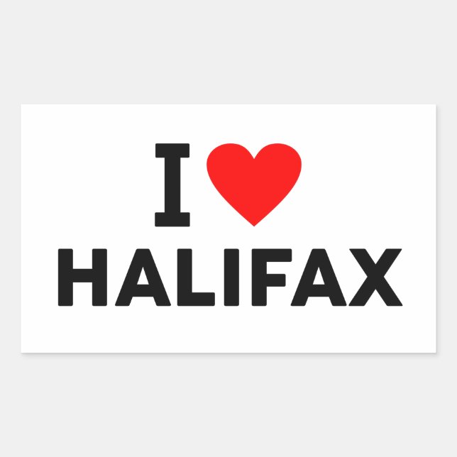 Halifax Canada Sticker (Front)