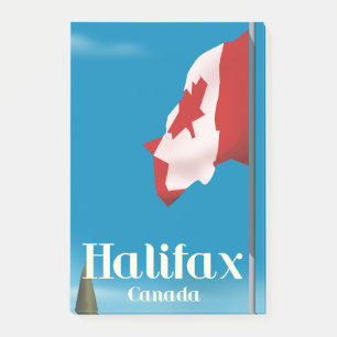 Halifax Canada Travel poster Post-it Notes