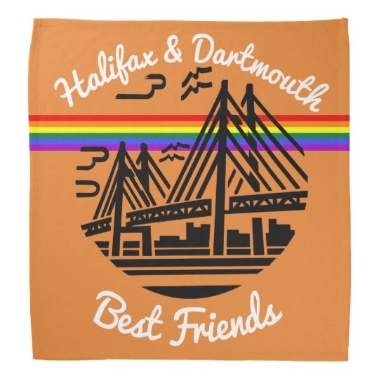 Halifax Dartmouth best friends bandana