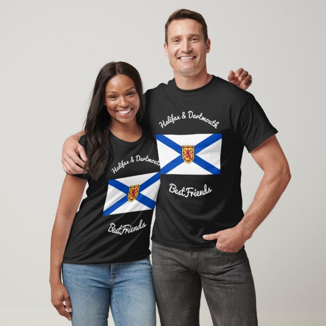 Halifax & Dartmouth Bestfriends Nova Scotia T-Shir T-Shirt (Unisex)