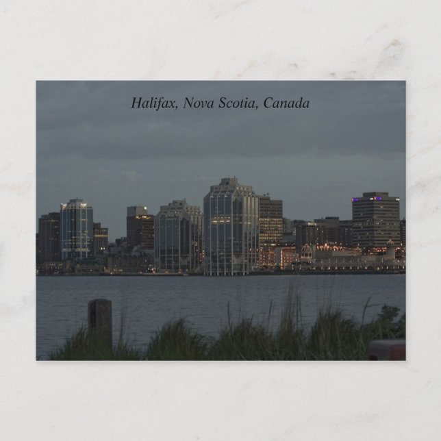 Halifax Harbour Postcard (Front)
