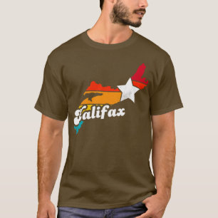 Halifax Nova Scotia Canada Vintage Distressed Souv T-Shirt