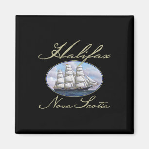 Halifax Nova Scotia Clipper Ship  Magnet