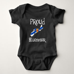 Halifax  Nova Scotia Proud Bluenoser Baby Bodysuit