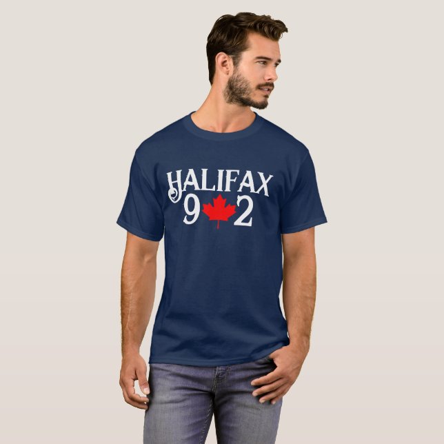 Halifax Nova Scotia shirt 902 Editable (Front Full)