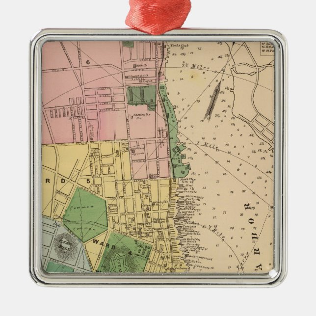 Halifax, NS Metal Ornament (Front)