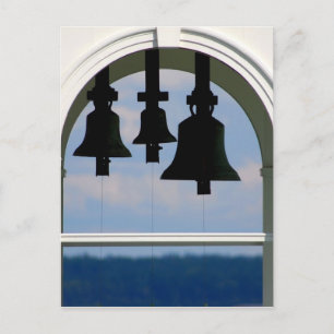 Halifax Town Clock bells Postcard