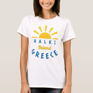 Halki Island, Greece - Sunshine Women's T-Shirt