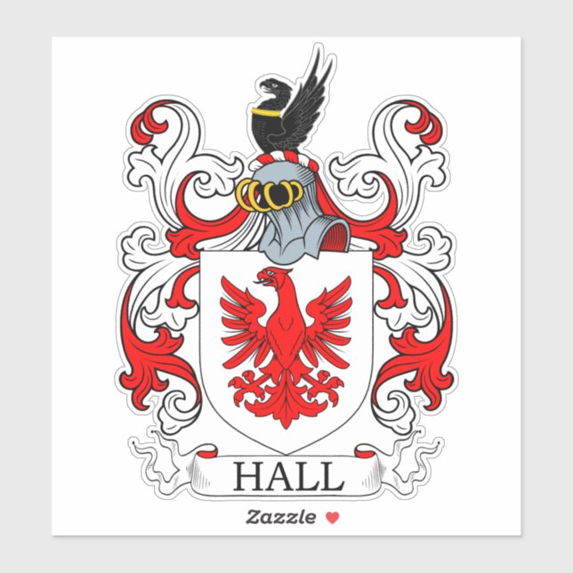 Hall Family Crest (Sheet)