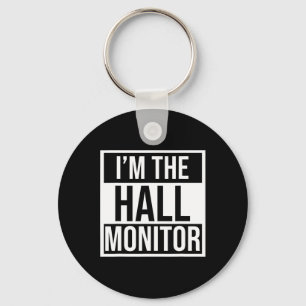 Hall Monitor Gift Back To School Student  Keychain