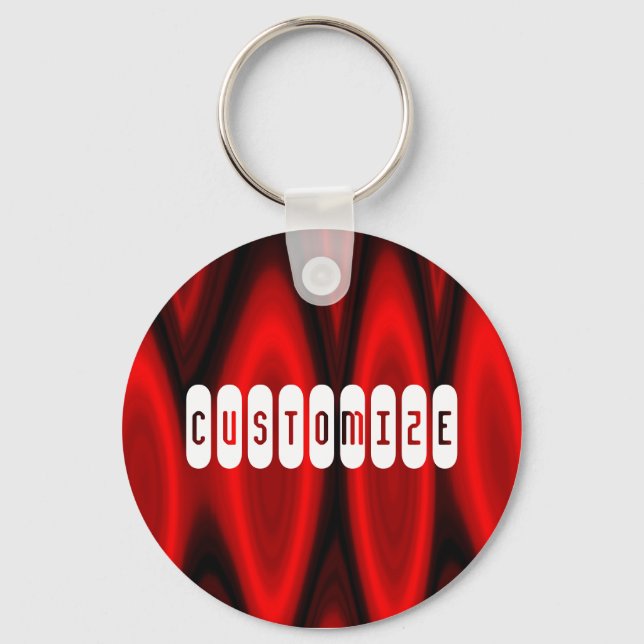 Hall of Flame - Template Keychain (Front)