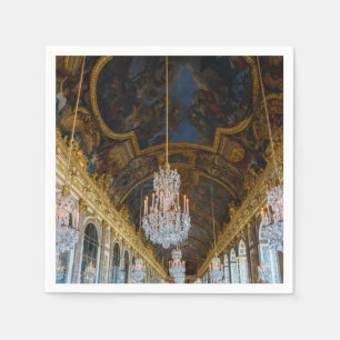 Hall of Mirrors in the Chateau de Versailles Napkin