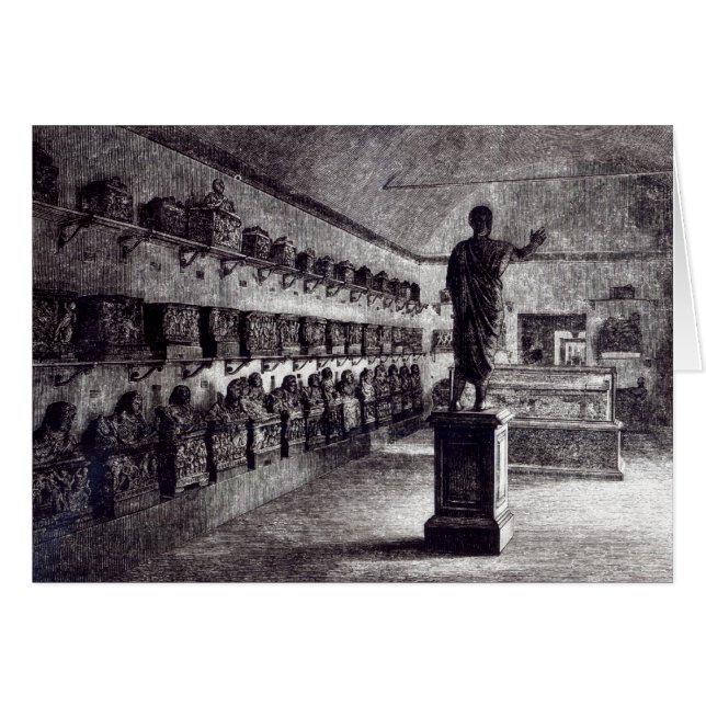 Hall of the Arringatore, Etruscan Museum (Front Horizontal)