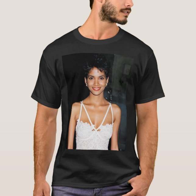 Halle Berry - Poster   T-Shirt (Front)
