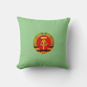 Halle, Deutsche Demokratische Republik - DDR Throw Pillow