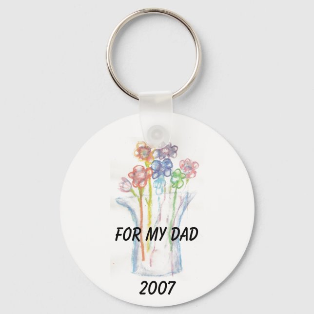 Halle Keyring, For My Dad, 2007 Keychain (Front)