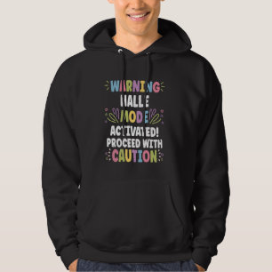 HALLE Personalized Name Funny Cute Custom HALLE Na Hoodie