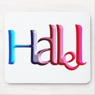 Hallel.png Mouse Pad