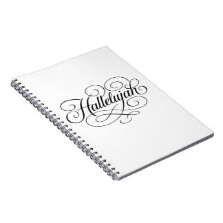 Hallelujah Monogram Notebook