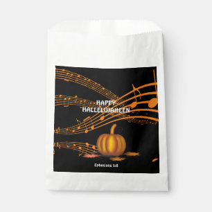 HALLELUJAHEEN Pumpkin Christian Halloween Favour Bag