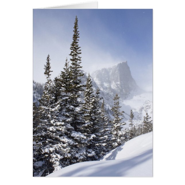 Hallett Peak in March (Front)