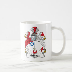 Halliday Family Crest Coffee Mug