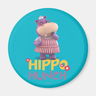 Hallie - Hippo Hunch Magnet
