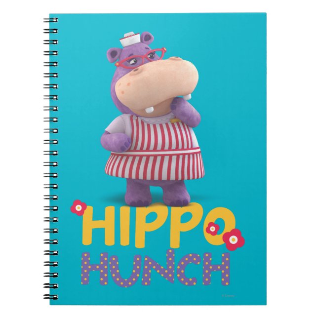 Hallie - Hippo Hunch Notebook (Front)