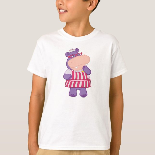 Hallie the Happy Hippo T-Shirt (Front)