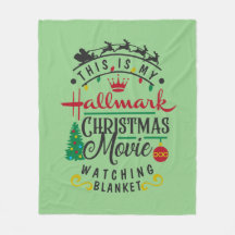 Hallmark Christmas Movie Fleece Blanket