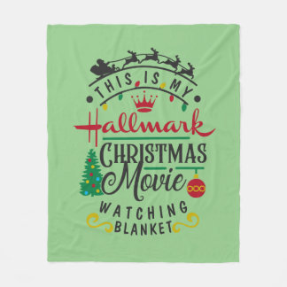 Hallmark Christmas Movie Fleece Blanket