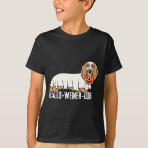 Hallo-Weiner-Dog Dachshund Halloween Dog Premium T-Shirt