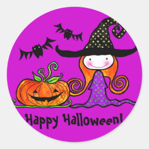 Hallo Winnie! Classic Round Sticker