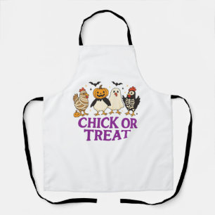 Hallobubu Halloween Cute & Spooky Witch Cat T-Shir Apron