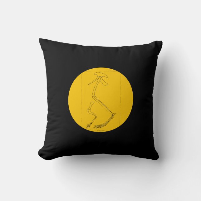 Hallopus Victor Throw Pillow (Front)