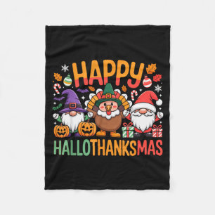 Hallothanksmas Dental Istant Funny Tooth Christmas Fleece Blanket