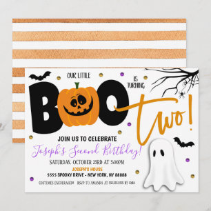 Hallow Birthday Invitation