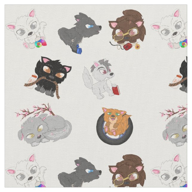 Hallow Brothers Fabric (Close Up)