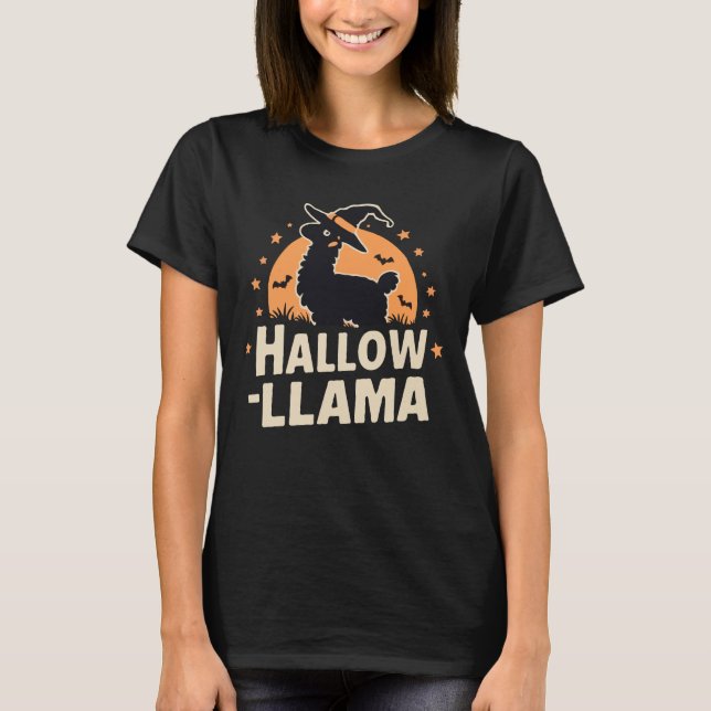 Hallow-Llama T-Shirt (Front)