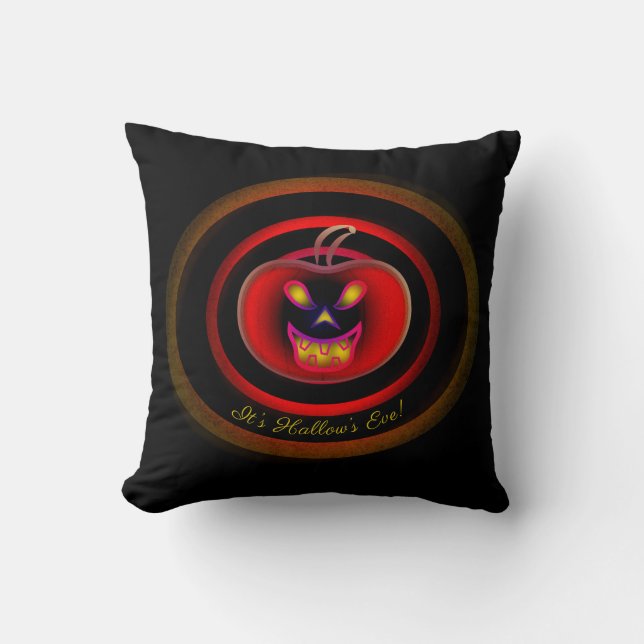 Hallow’s Eve Throw Pillow (Front)