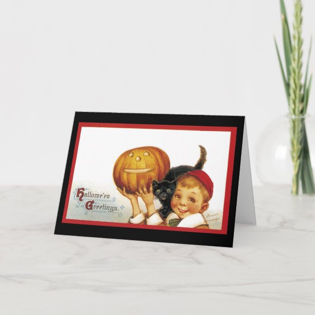 Hallowe’en Greetings - Card (Front)