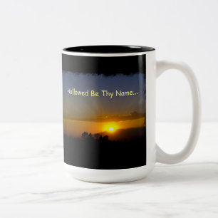 Hallowed Be Thy Name Two-Tone Coffee Mug