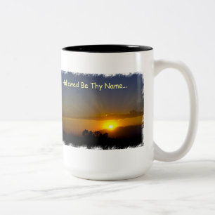 Hallowed Be Thy Name Two-Tone Coffee Mug