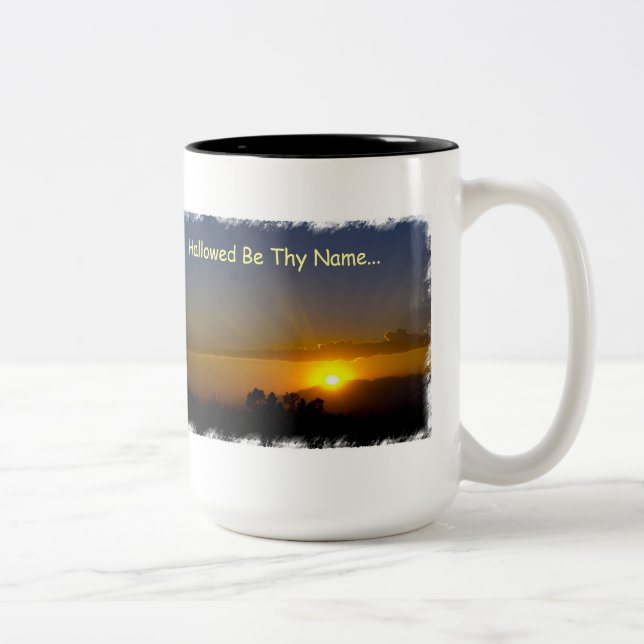 Hallowed Be Thy Name Two-Tone Coffee Mug (Right)