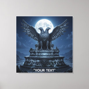 Hallowed Night in the Balkan Peaks Canvas Print