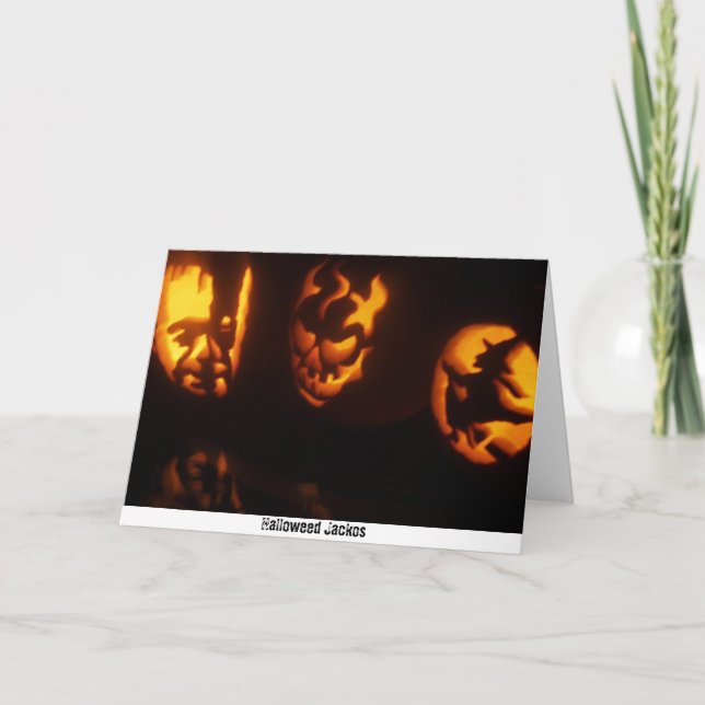 Halloweed Jackos Card (Front)